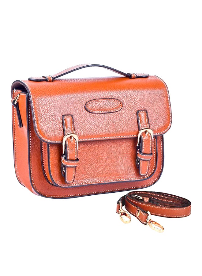 Camera Shoulder Bag Brown - Image 1