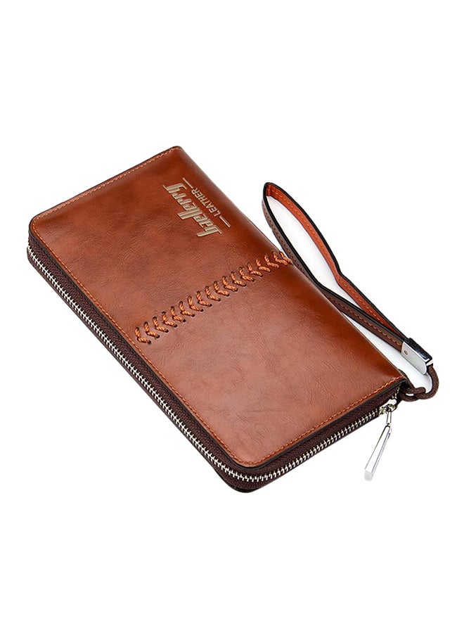 baellerry Retro European Classic Business Style Wallet Brown