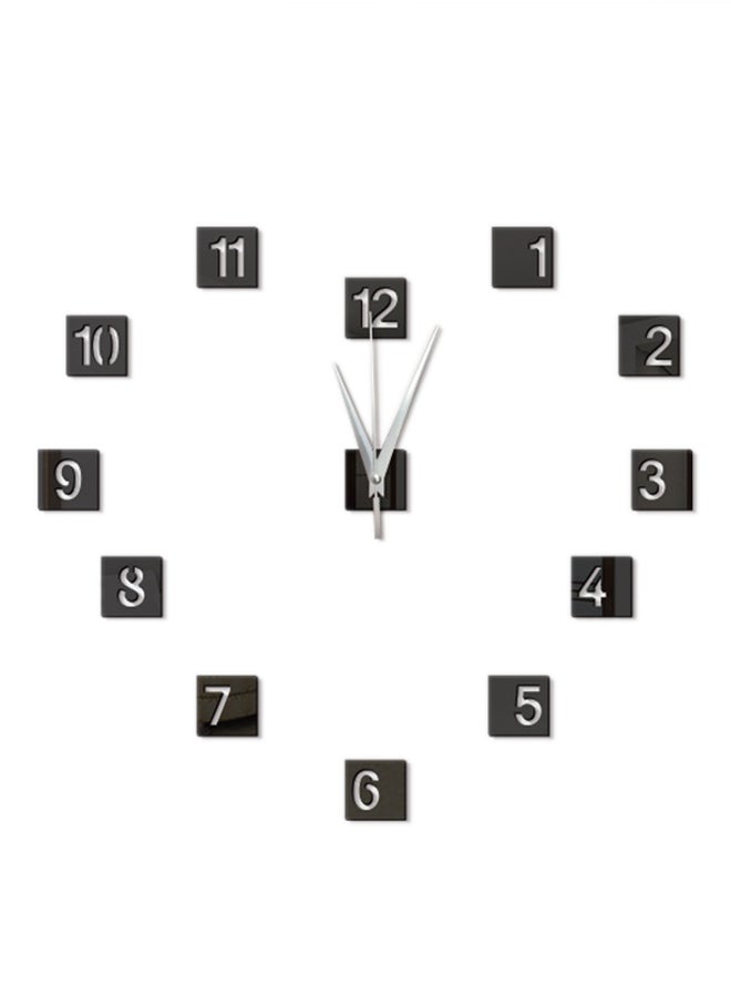 شاربدو ساعة حائط بتصميم فني أسود 40x55Ø³Ù†ØªÙŠÙ…ØªØ± - Image 1