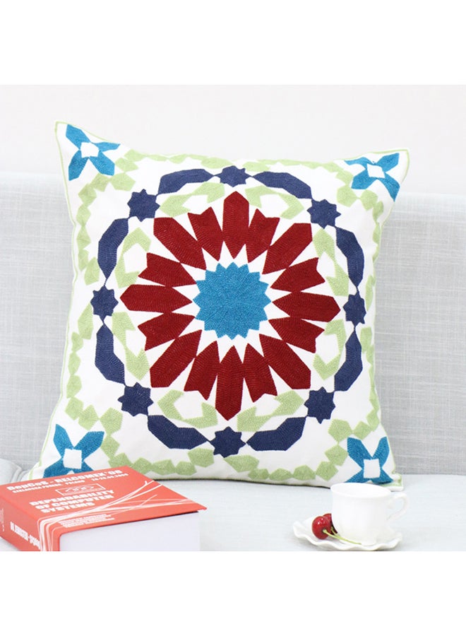 Printed Square Pillow Multicolour 45x45cm