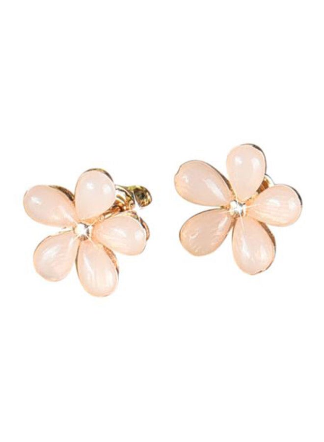 Fashionable Elegant Flower Stud Earrings