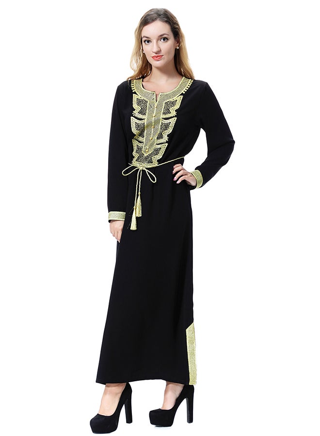 Casual Wool Long dress Black  - Image 1