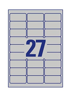 AVERY 540-Piece Heavy Duty Labels Silver/Blue  - Image 4
