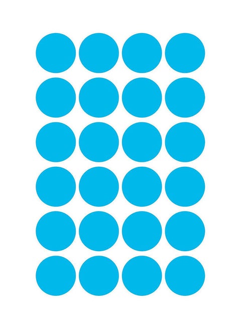 96-Piece Coding Labels Blue