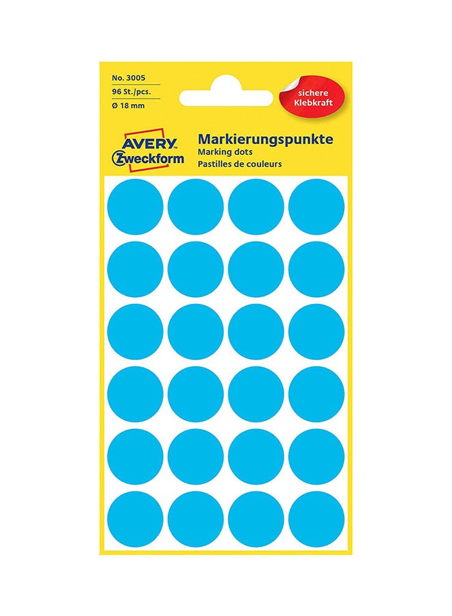 AVERY - 96-Piece Coding Labels Blue - Image 1