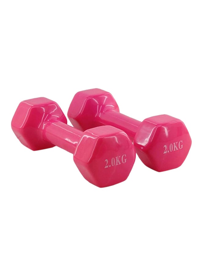 بودي لاين طقم أثقال دامبل 2×2 كغم 2كيلوجرام
