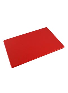 National Plastic Cutting Board Red 60x40x2centimeter 