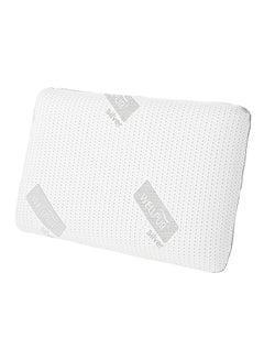 Wellpur Dale Pillow polyester Silver/White 40x60x12cm