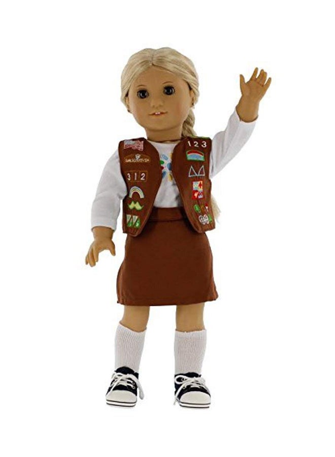 Generic - 5-Piece Scout Inspired Doll Outfit - Image 1