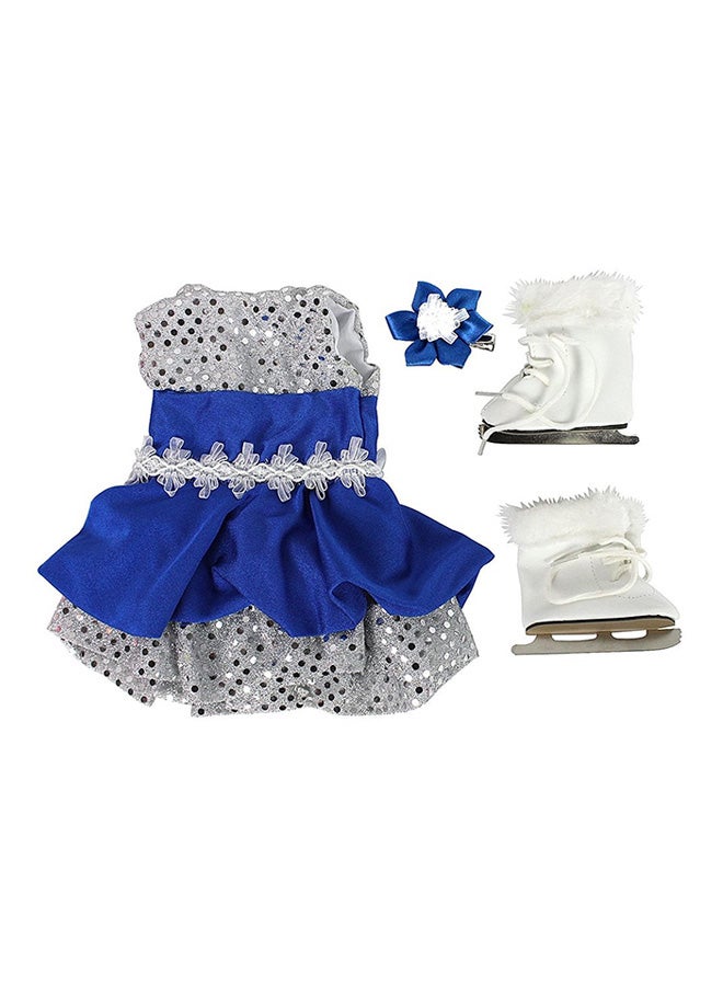 Dress Along Dolly Ice Skating Doll Outfit  - Image 1