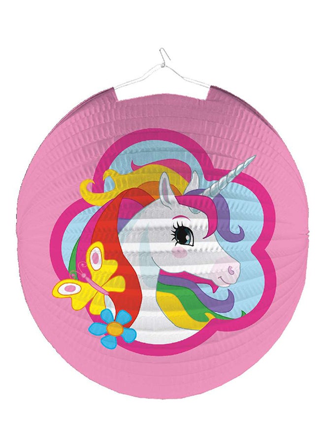 Riethmuller Party Centre Unicorn Lantern Decoration