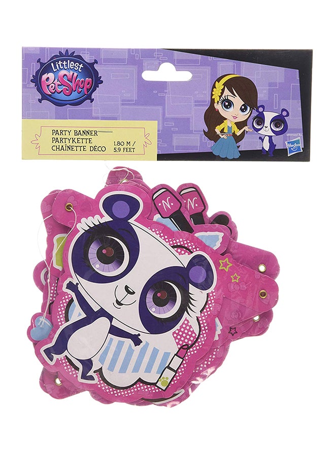 ملصق أحرف بنمط الرسوم المتحركة "Littlest Pet Shop" 1.8متر