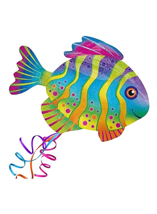 Fish Shaped Holographic Inflatable Balloon 33x23inch
