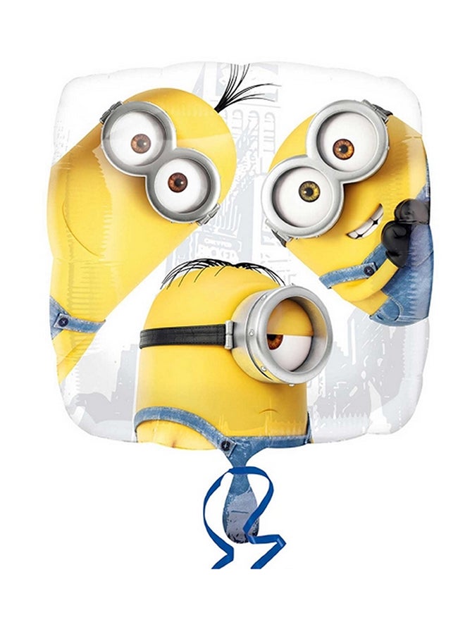 بالون مزين بطبعة مستوحاة من فيلم "Despicable Me" وفيلم "Minions" مناسب للحفل 18بوصة