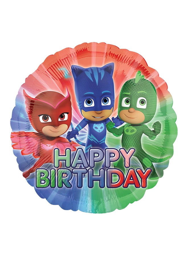 Anagram Pj Mask Birthday Balloon 18inch Decorations Party Supplies 18inch 