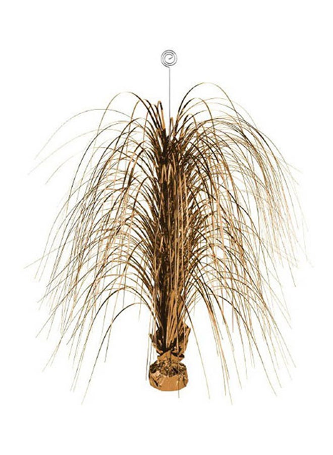 أمسكان قطعة مركزية على شكل بخاخ مصنوع من رقاقة معدنية 28بوصة