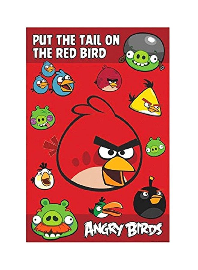 أمسكان لعبة للحفلات بطبعة من فيلم "Angry Birds"
