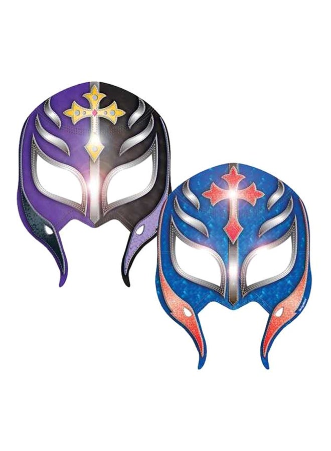 أمسكان مجموعة أقنعة للحفلات، من 8 قطع