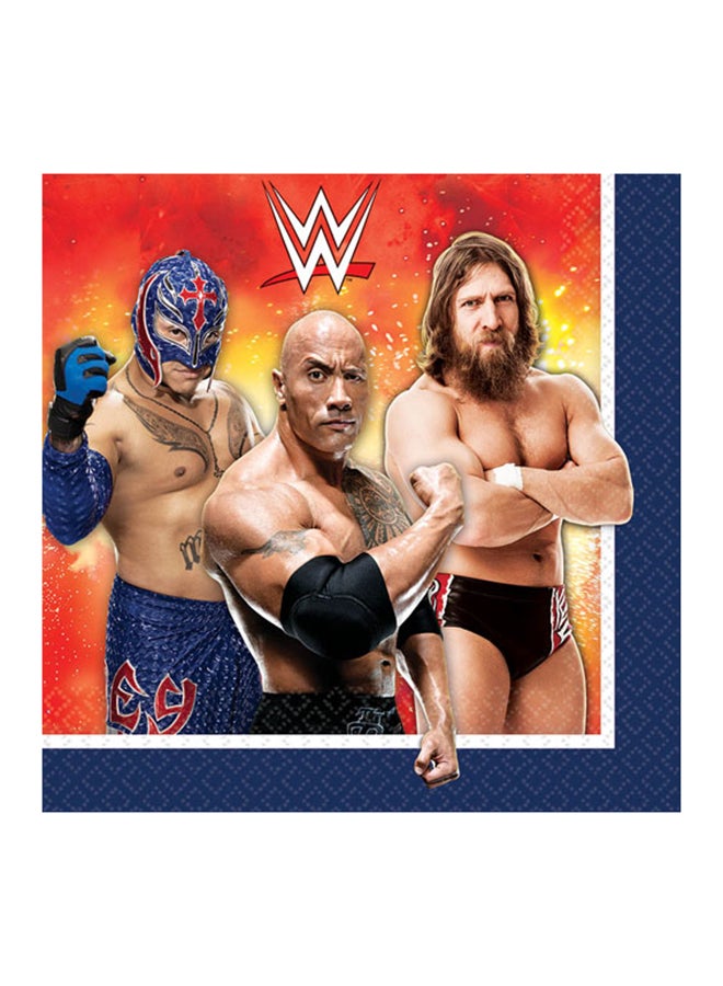 أمسكان مناديل طاولة للحفلات من 16 قطعة 12x12بوصة