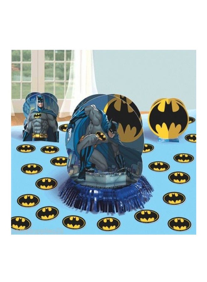 Amscan 23-Piece Batman Table Decorating Kit Birthday Theme Party Supplies