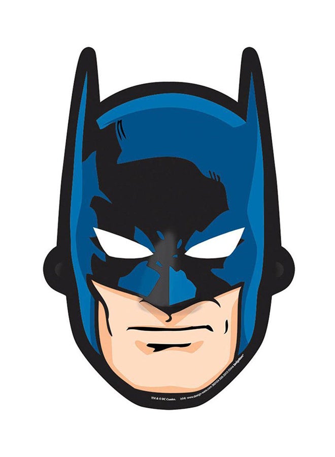 Amscan - 8-Piece Batman Masks Party Favors Party Supplies - Image 1