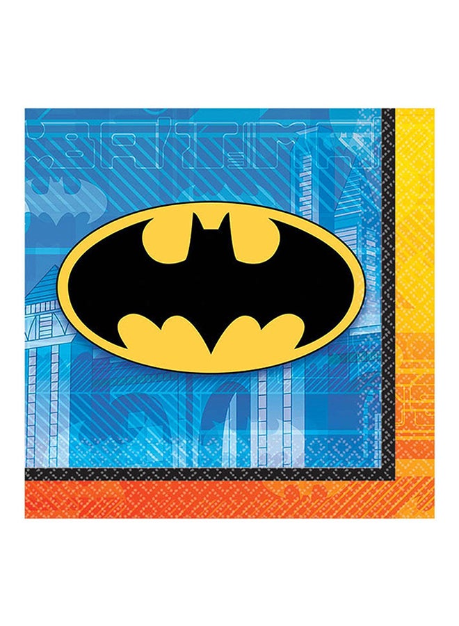 Amscan 16-Piece Batman Beverage Party Tissue Paper