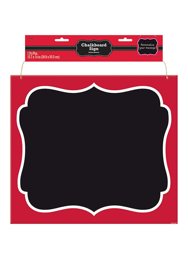 Amscan Message Chalkboard Sign Decorations Party Supplies