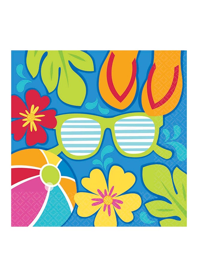 Amscan 36-Piece Summer Splash Tissue Paper 