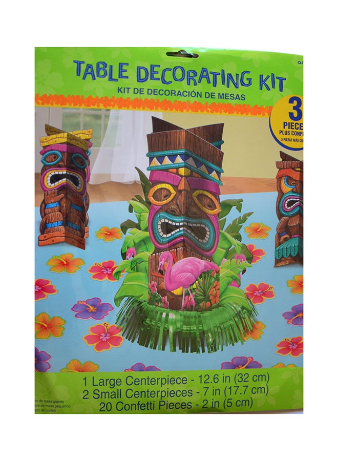 Amscan Tiki Table Decoration Kit Table Decorations Party Supplies - Image 1