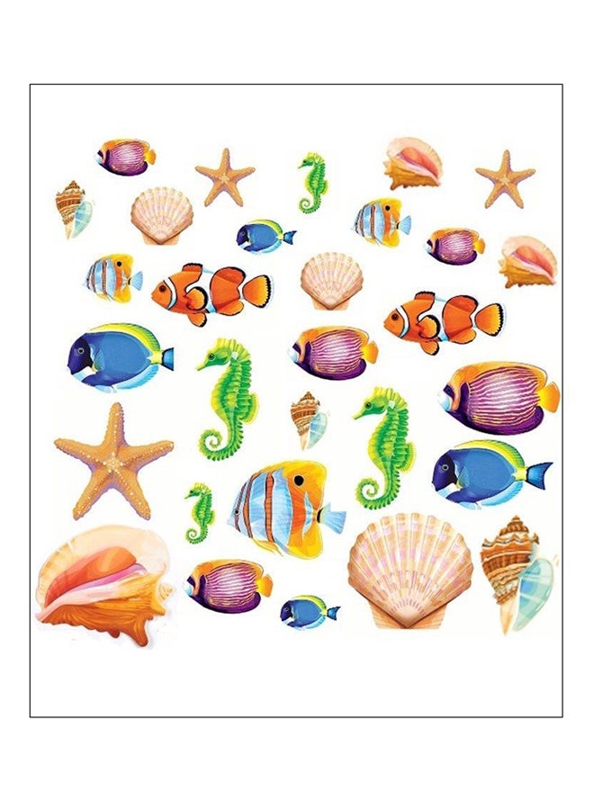 Amscan 30-Piece Sea Animal Cut-out Set Party Decorations Party Supplies