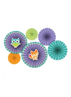 6-Piece Paper Fans Decoration Set for Baby Shower Party Supplies - v1537502436/N17210526A_1