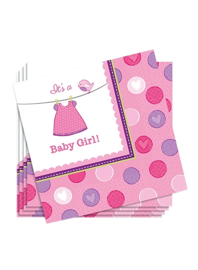 Amscan 16-Piece Party Tissue Set Tableware Party Supplies