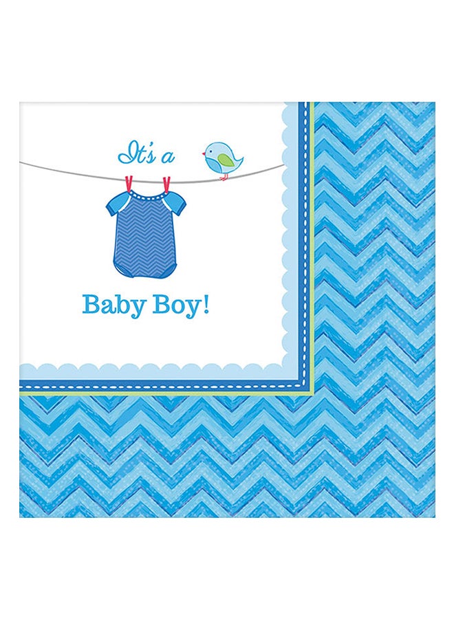 Amscan 16-Piece Beverage Napkins Set