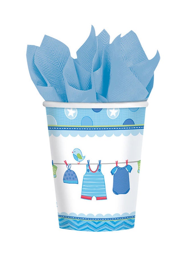 Amscan 8-Piece Shower With Love Cup Set