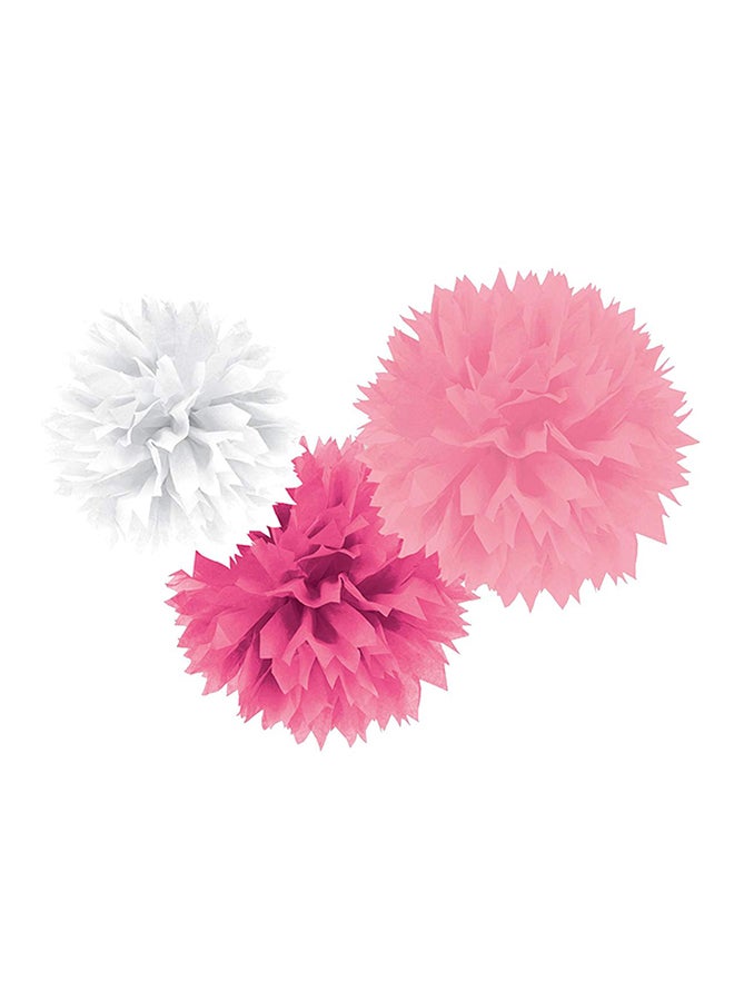 Amscan 3-Piece Fluffy Decoration Set 16inch - Image 1