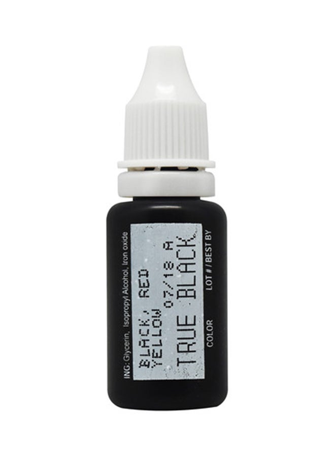 صبغة مجهرية مصححة للبشرة أسود صافٍ