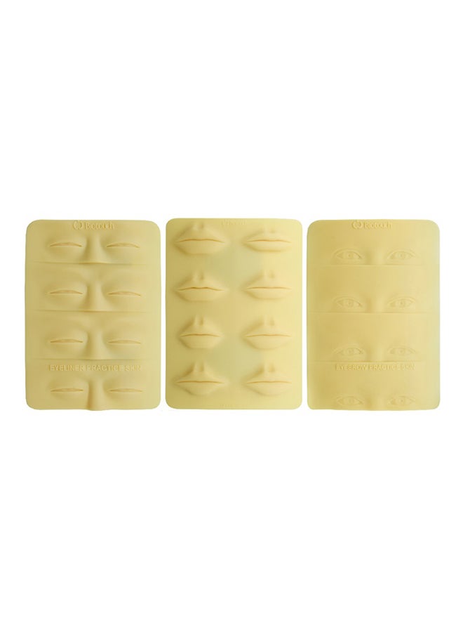 3-Piece Practice Sheet Beige