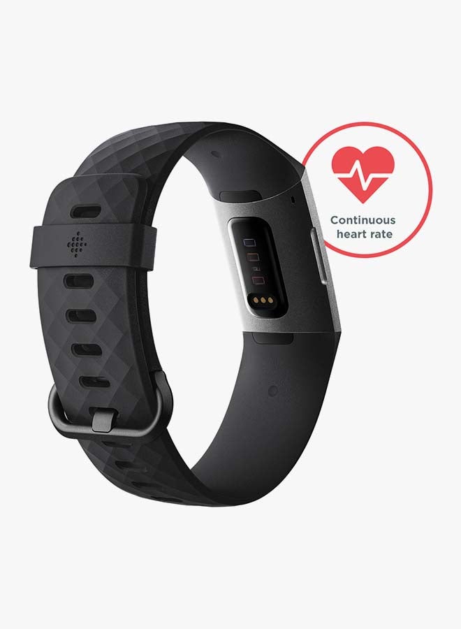 Fitbit Charge 3 Fitness Tracker With Swim Tracking Black/Graphite  - Image 4