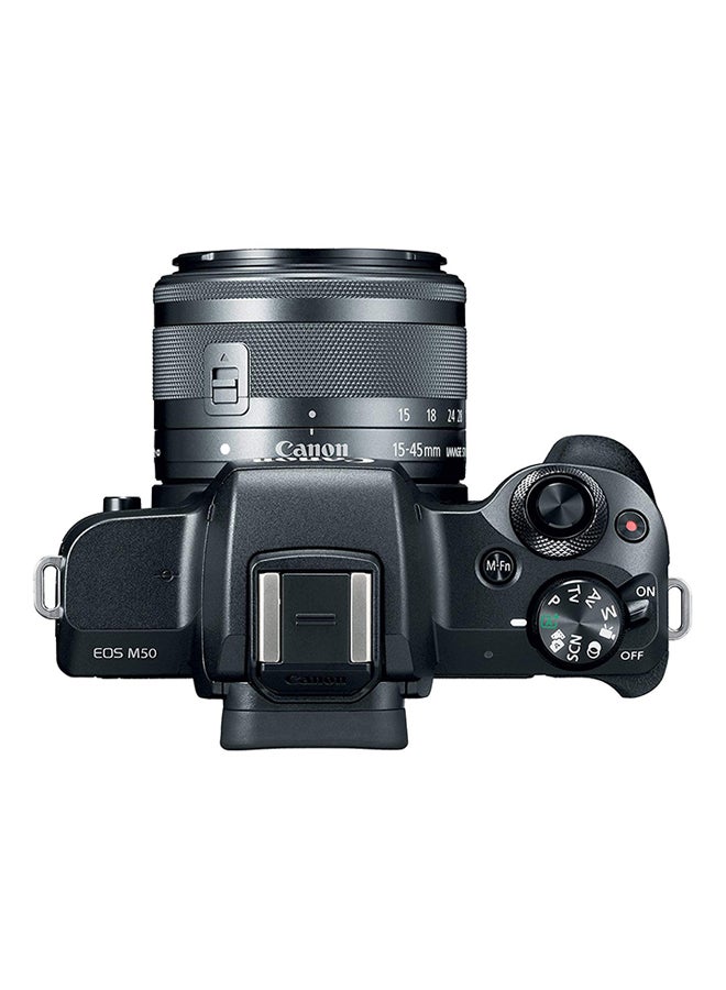 EOS M50 4K 24.1 MP DSLR Camera Black