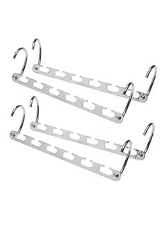 Wonder Hangers 4-Piece Clothes Hanger White  - Image 1