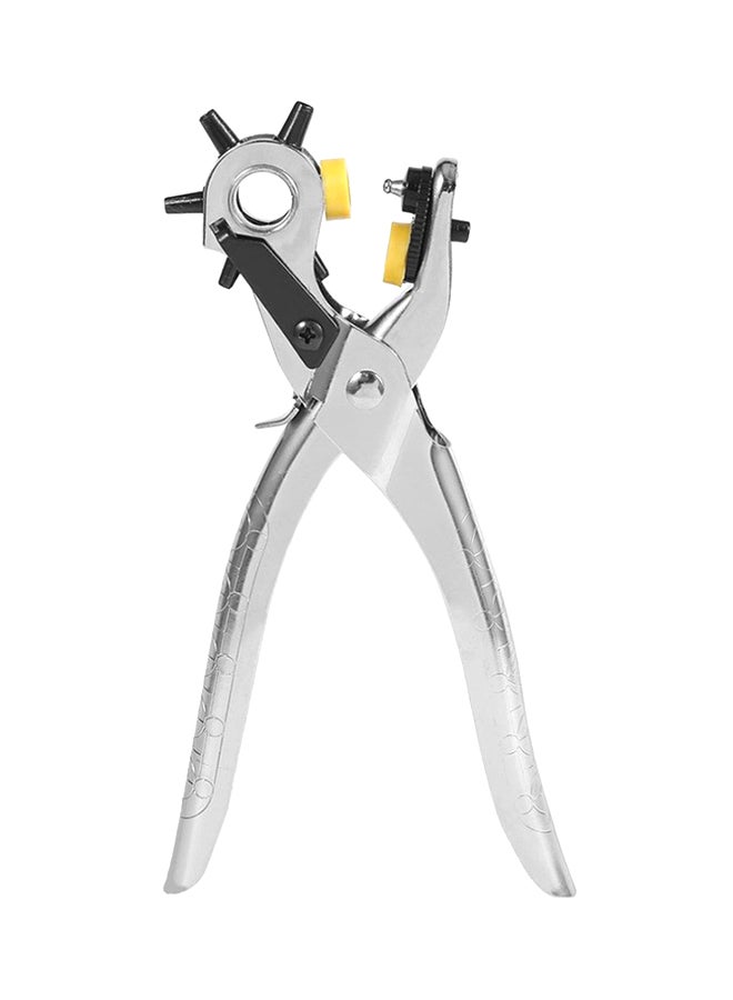 Steel Hole Puncher Tool Silver 