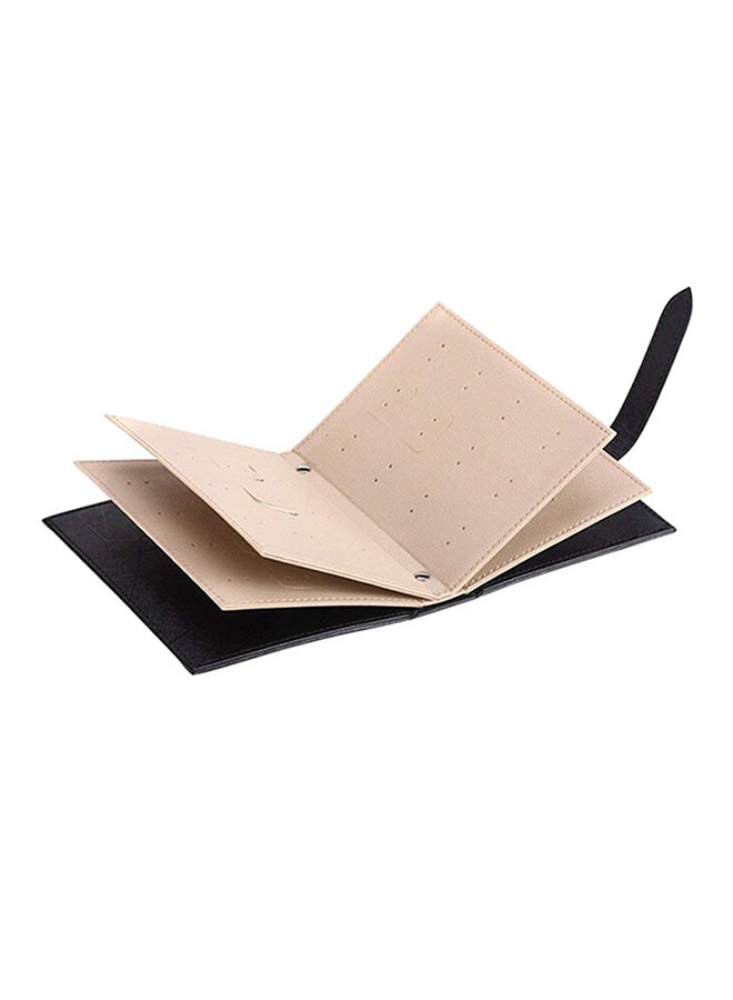 ماركة غير محددة حقيبة تنظيم أقراط بتصميم كتاب  - Image 1