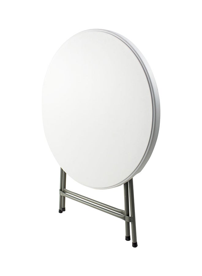 NICE - Foldable Round Table White - Image 1