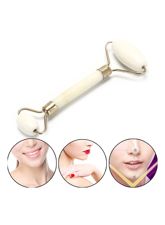 Generic - 2-In-1 Jade Rolling Face Massager - Image 1