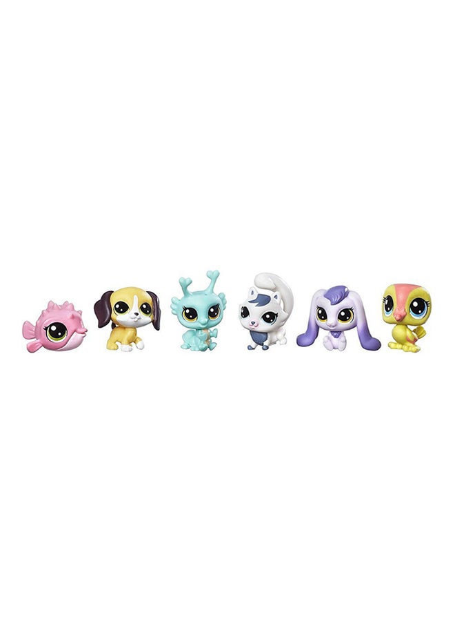 Littlest Pet Shop 6-Piece Littlest Favorite Pet Collection Set - Image 1