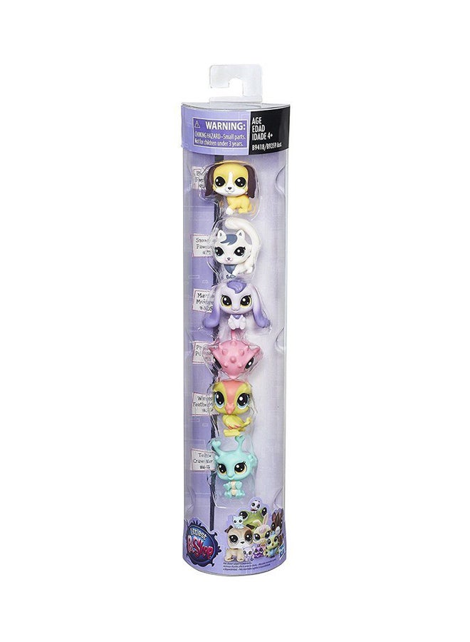 Littlest Pet Shop 6-Piece Littlest Favorite Pet Collection Set - Image 2