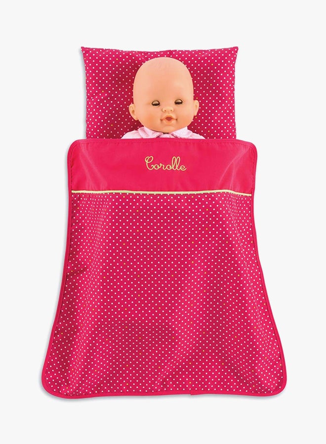 كورول طقم بطانية ووسادة للدمى - Image 3