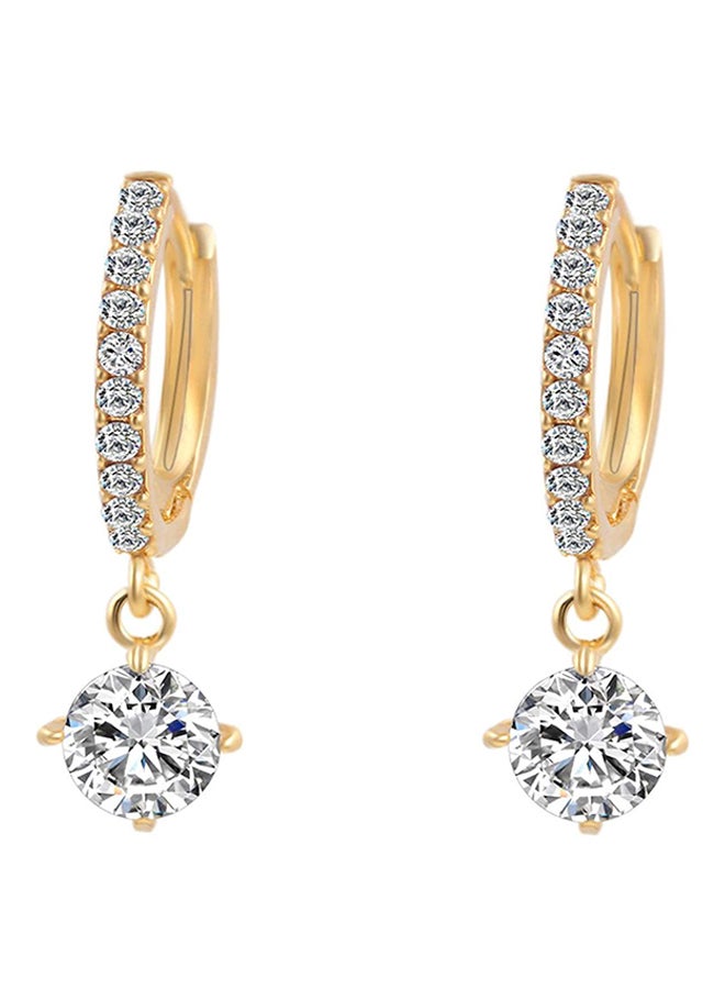 18 Karat Gold Plated Dangle Earrings - v1537595773/N17896168A_1