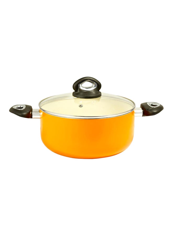 10-Piece Cookware Set Orange