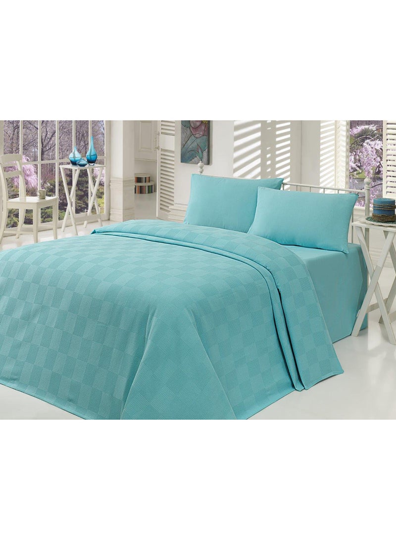 Eponj Home Single Pique cotton Mint 160x234cm 